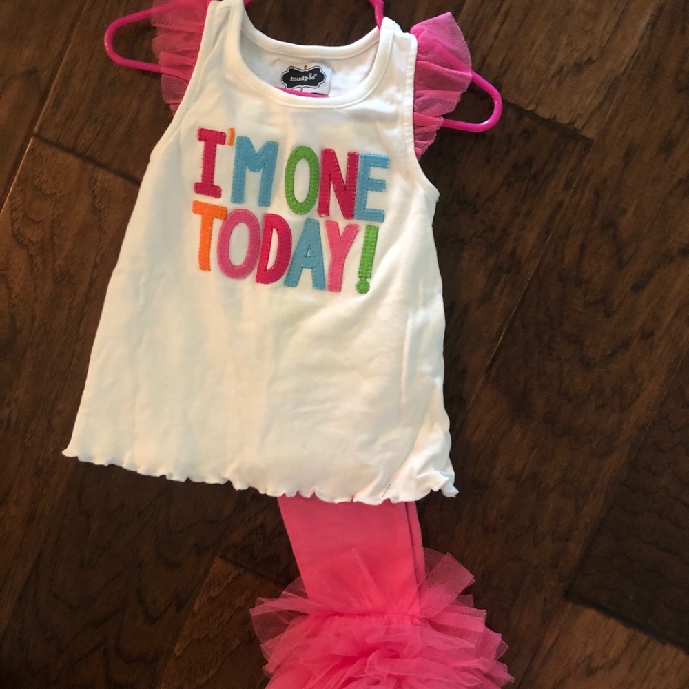 Mud Pie First Birthday Set